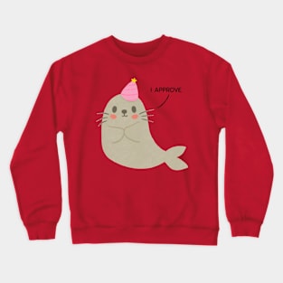 Seal Of Approval Crewneck Sweatshirt